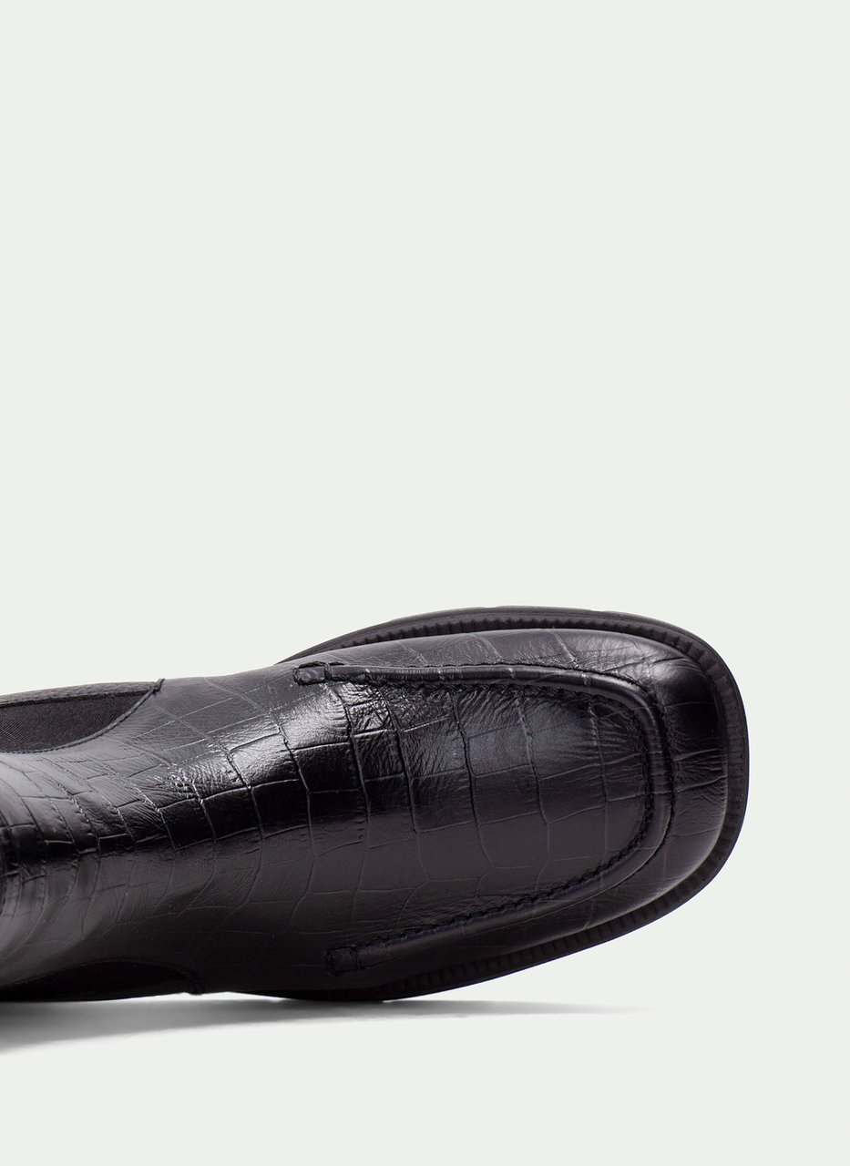 botín hamburgo coco-negro