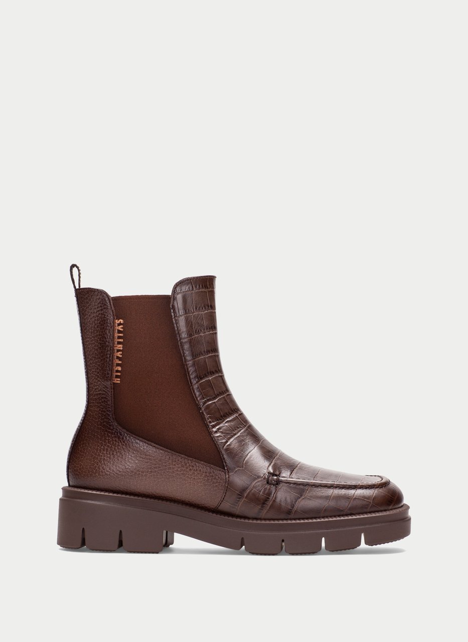 stiefelette hamburgo coco-hazelnuss