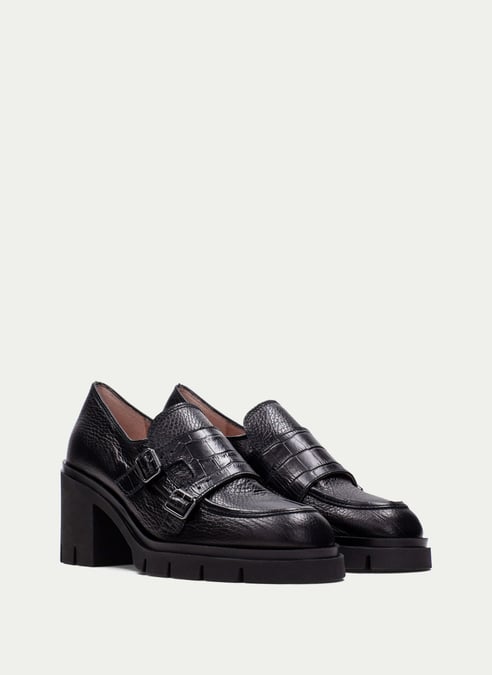 outlet buckled-shoes zurichblack - hispanitas