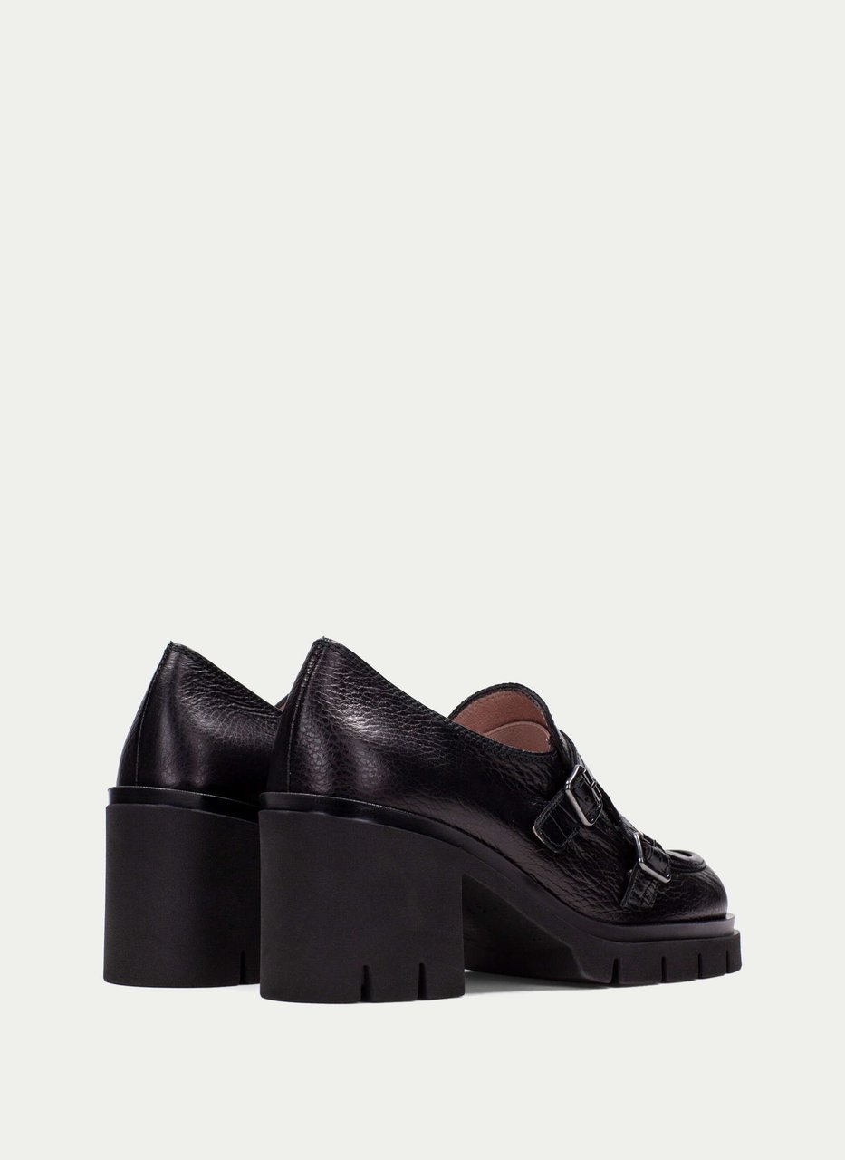scarpe con fibbia zurich nero