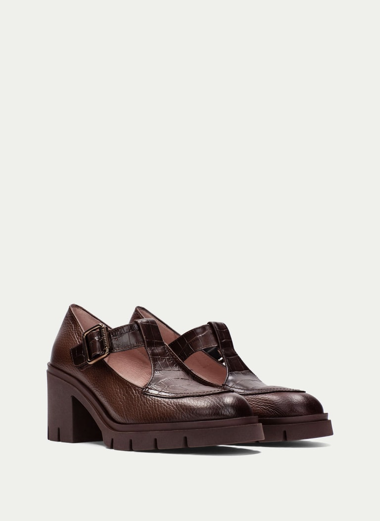 T-Strap BHI254279 HAZELNUT OUTLET 58013 | HISPANITAS