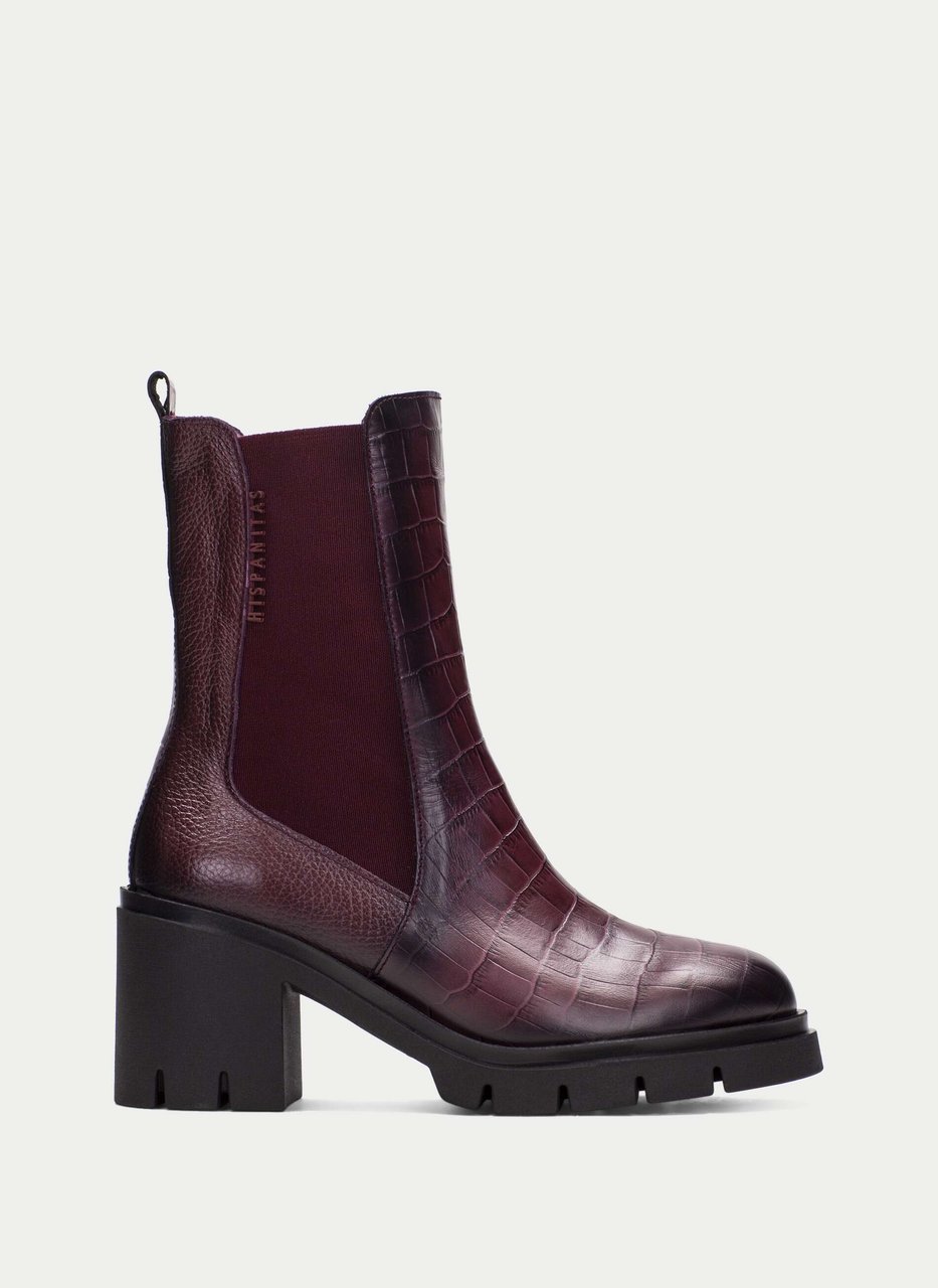 ankle boot zurich wine