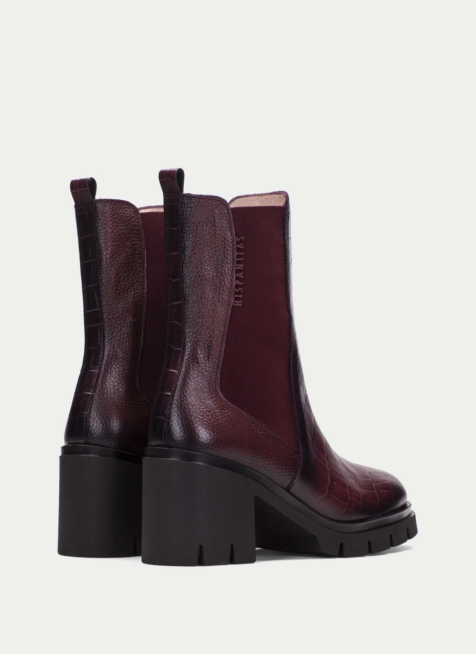 ankle boot zurich wine
