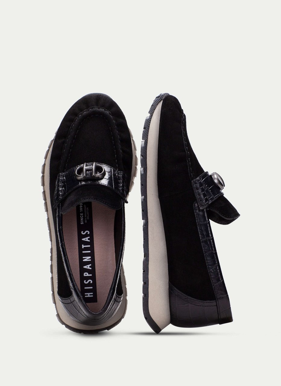 moccasin sport kansas black