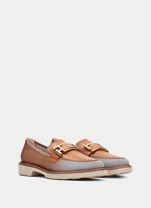 outlet scarpe-basse seattle cuoio - hispanitas