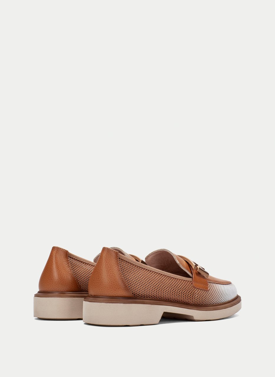 zapato plano seattle cuero