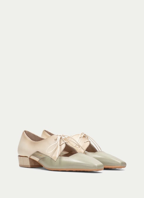 scarpe scarpe-basse azucena alga-panna - hispanitas