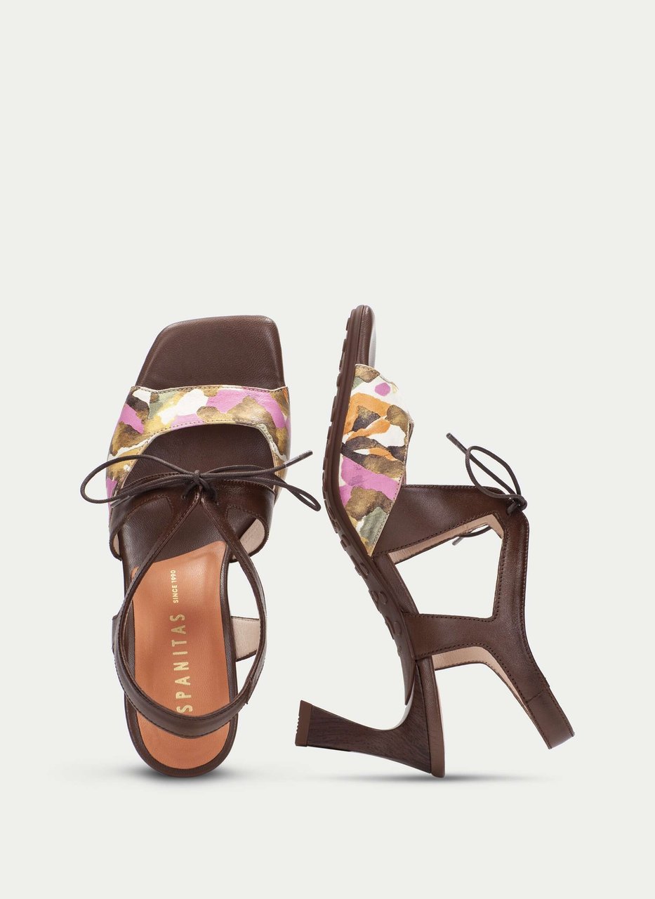 heeled sandal rosa multi-avela