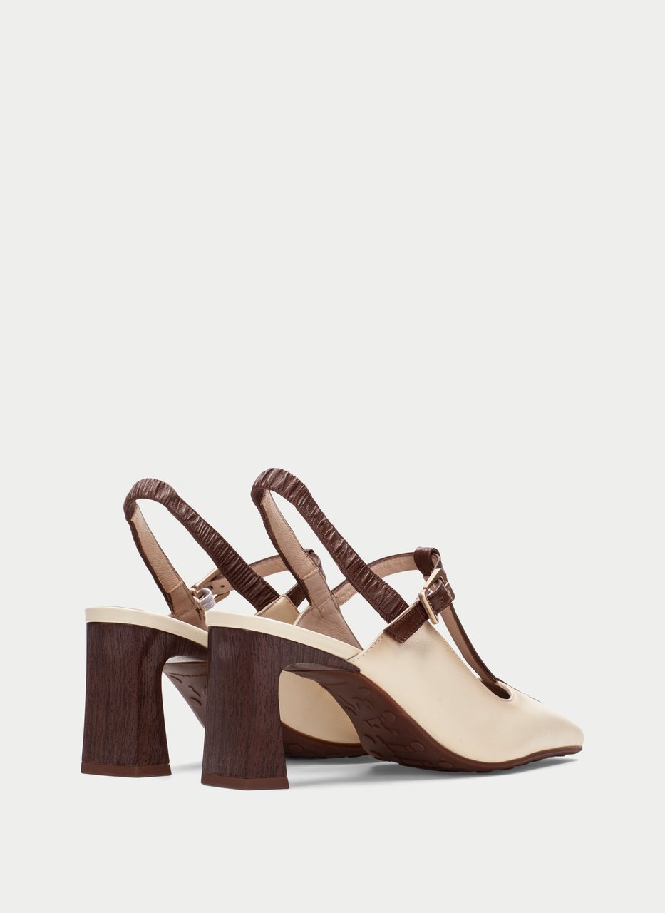 t-strap amapola cream-hazelnut