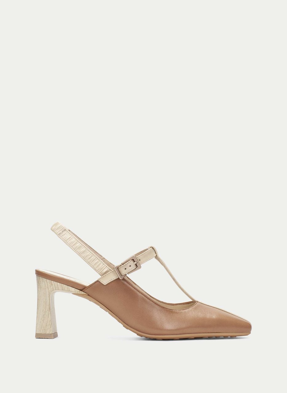 t-strap amapola almond