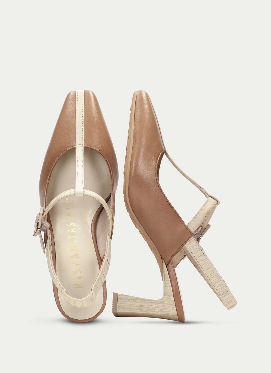 t-strap amapola almond