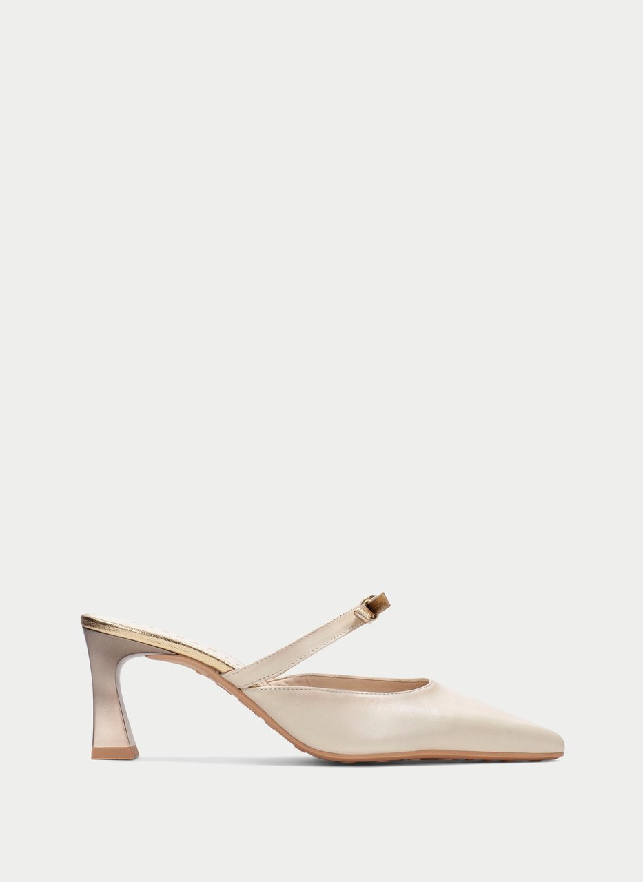 mule giorgia crema-platino