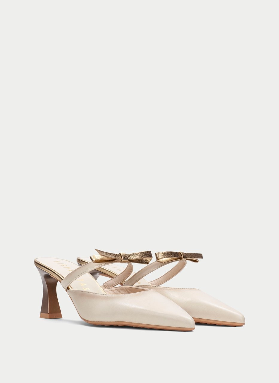 mule giorgia crema-platino