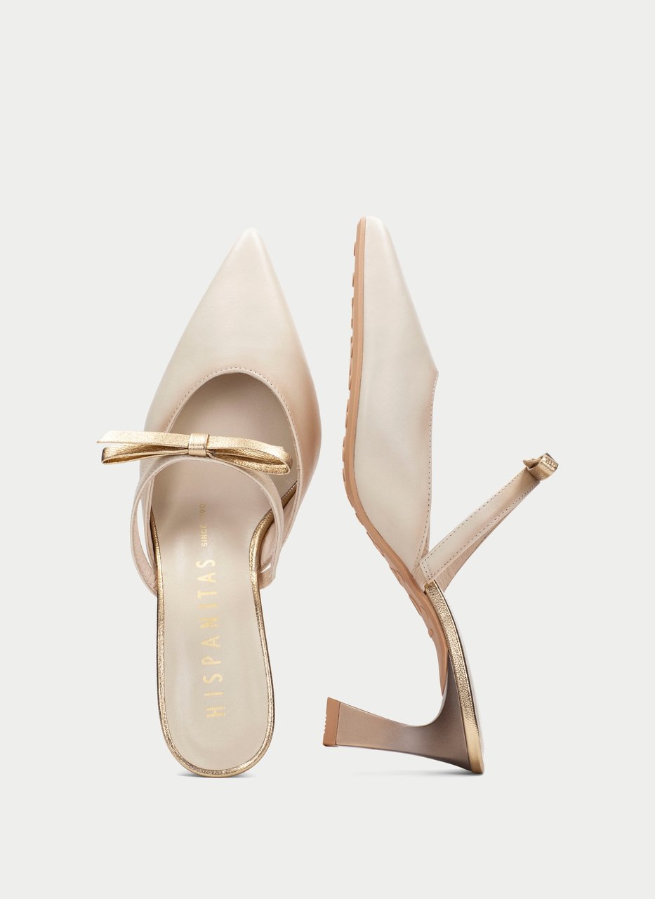 mule giorgia crema-platino