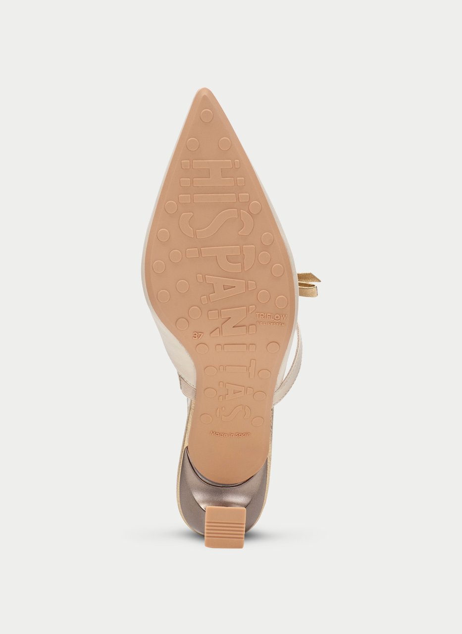 mule giorgia crema-platino