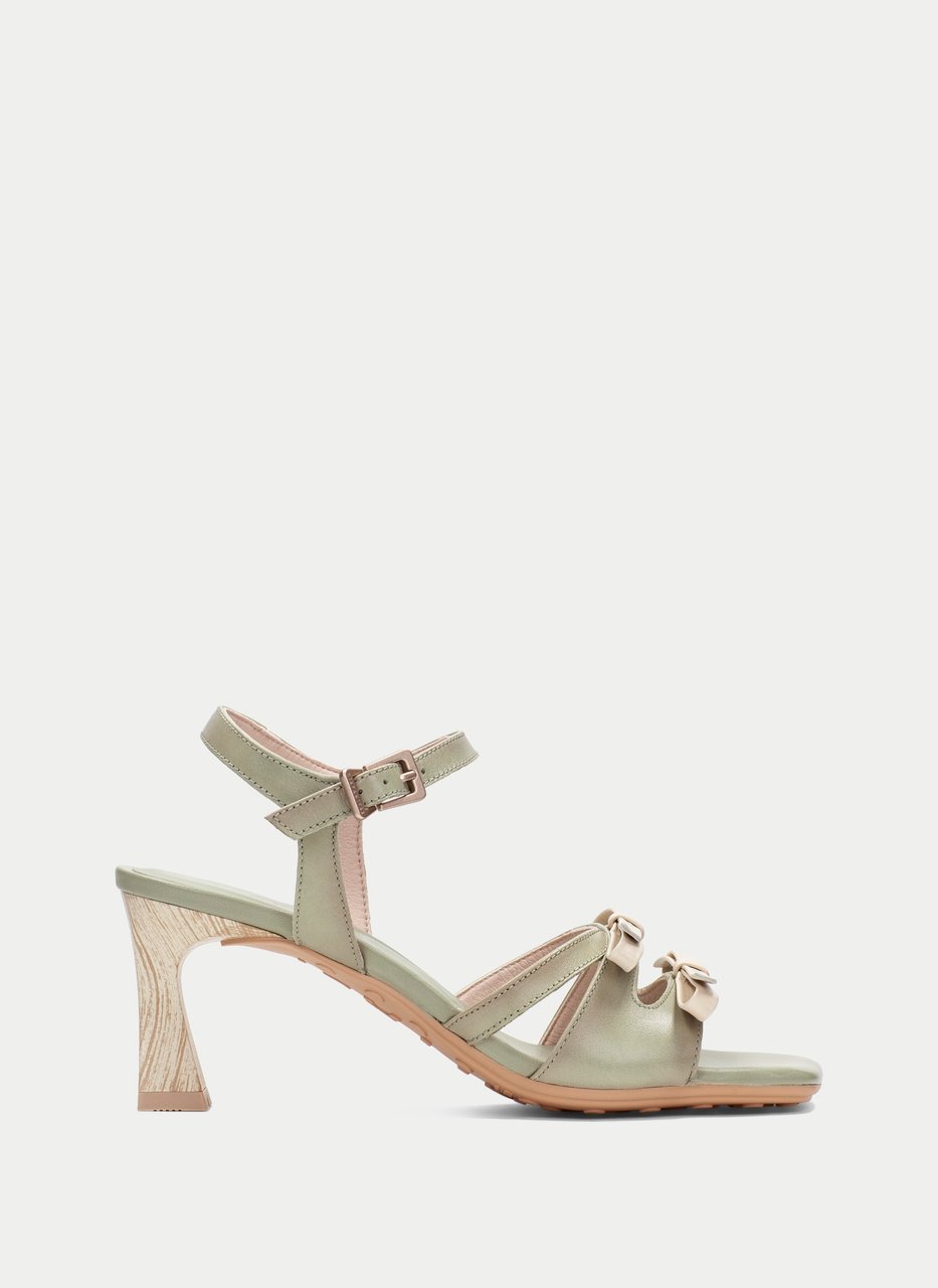 heeled sandal rosa alga
