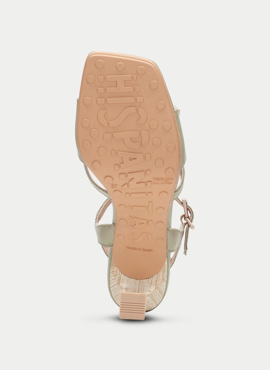 heeled sandal rosa alga