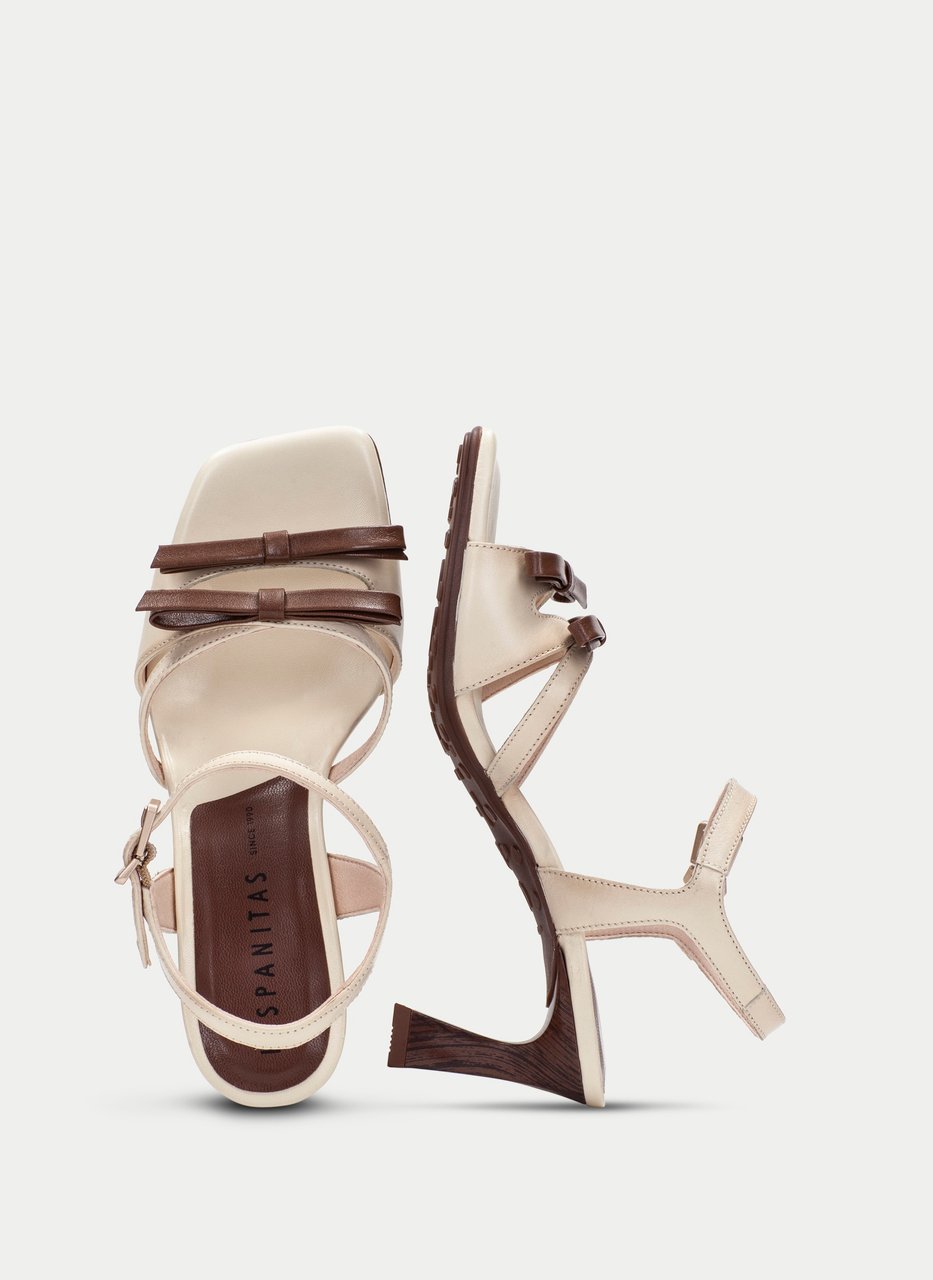 heeled sandal rosa creme-avela