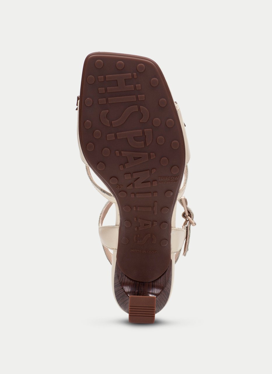 heeled sandal rosa creme-avela