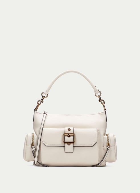 outlet bolso de hombro  crema - hispanitas