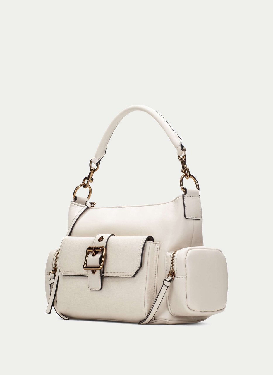 sac porté épaule  creme