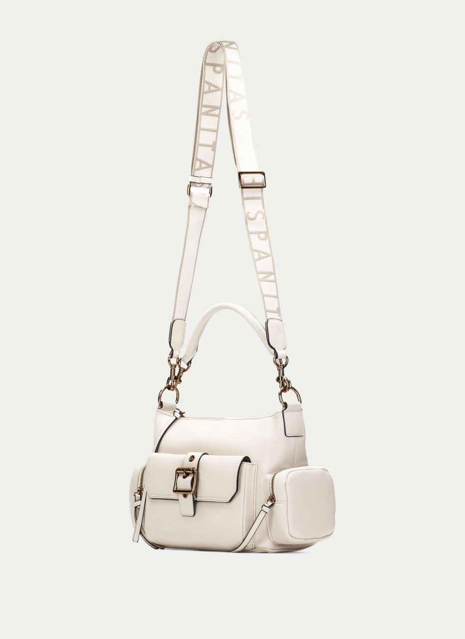 sac porté épaule  creme