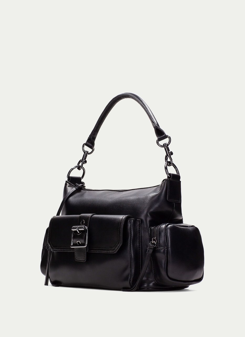 schultertasche  schwarz