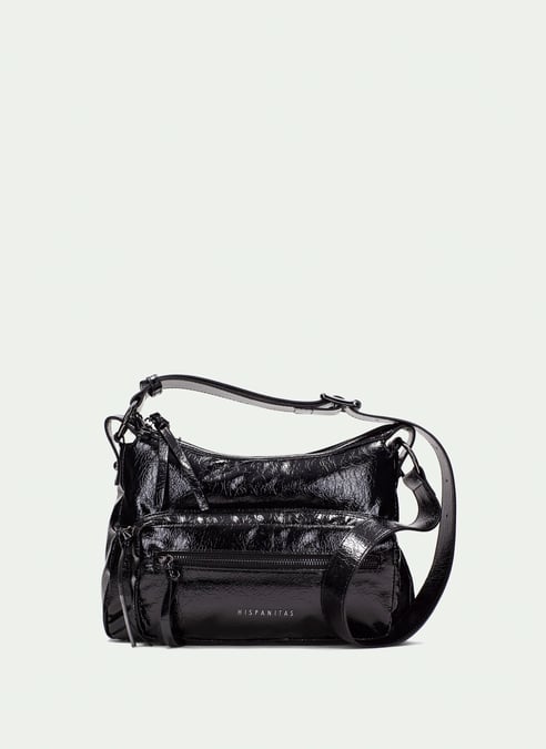 outlet bolso de hombro  negro - hispanitas