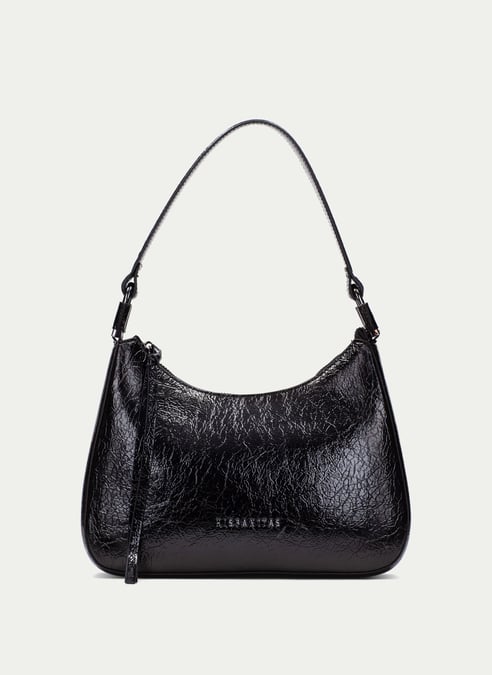 outlet bolso de hombro  negro - hispanitas