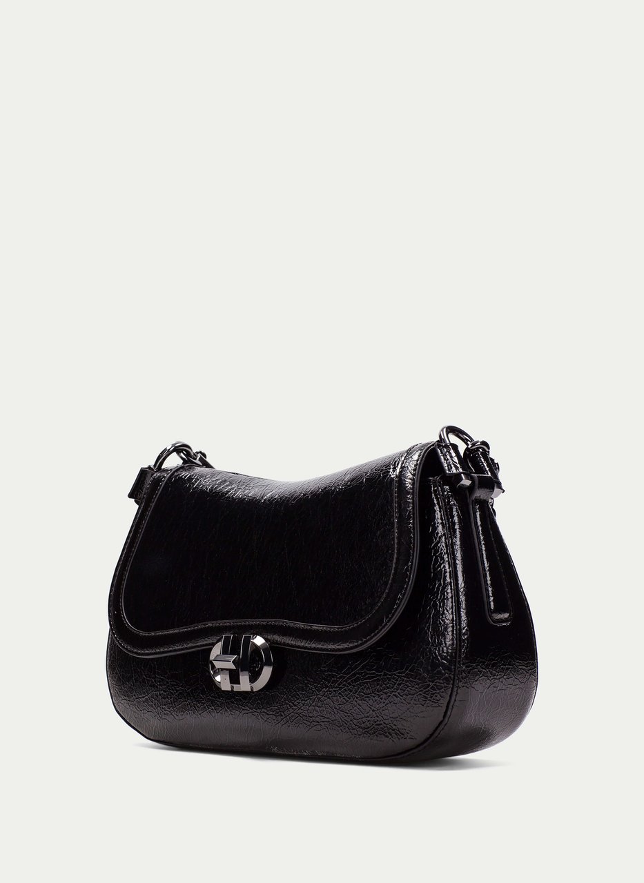 schultertasche  schwarz