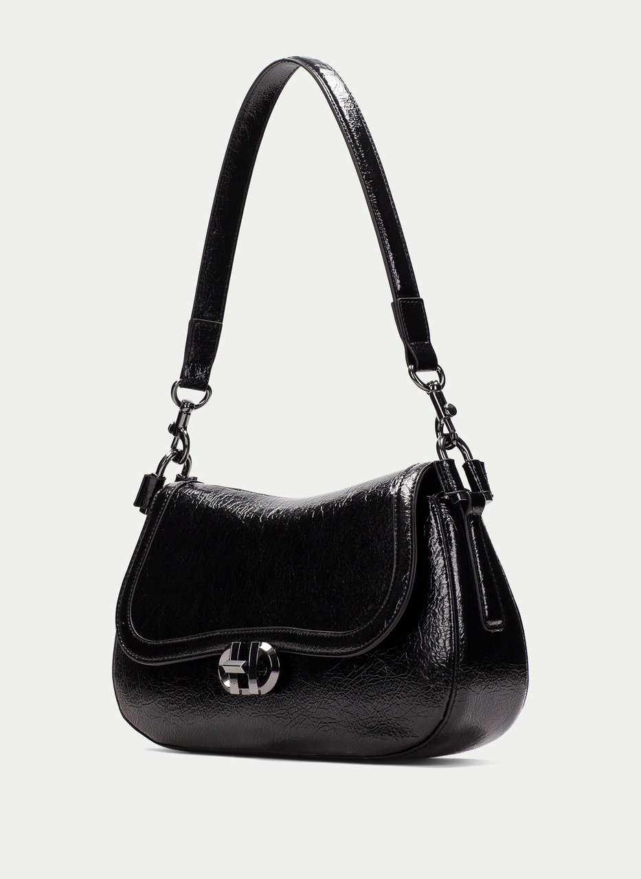 schultertasche  schwarz