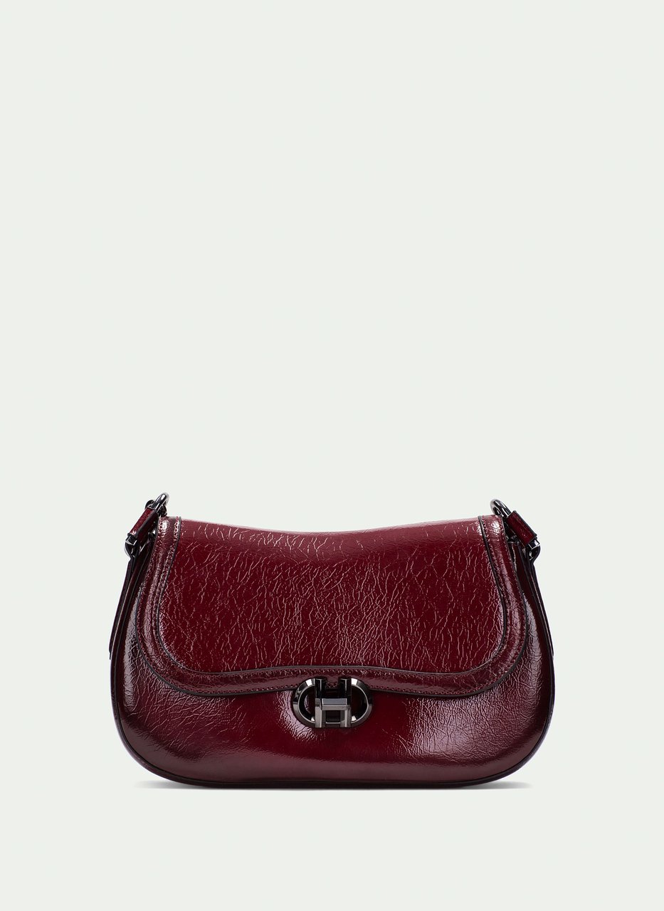 bolsa de ombro  vinho