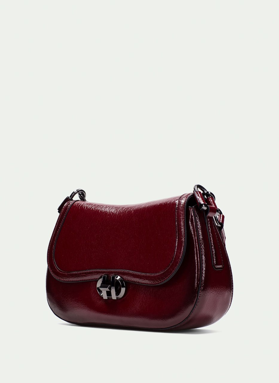 bolsa de ombro  vinho