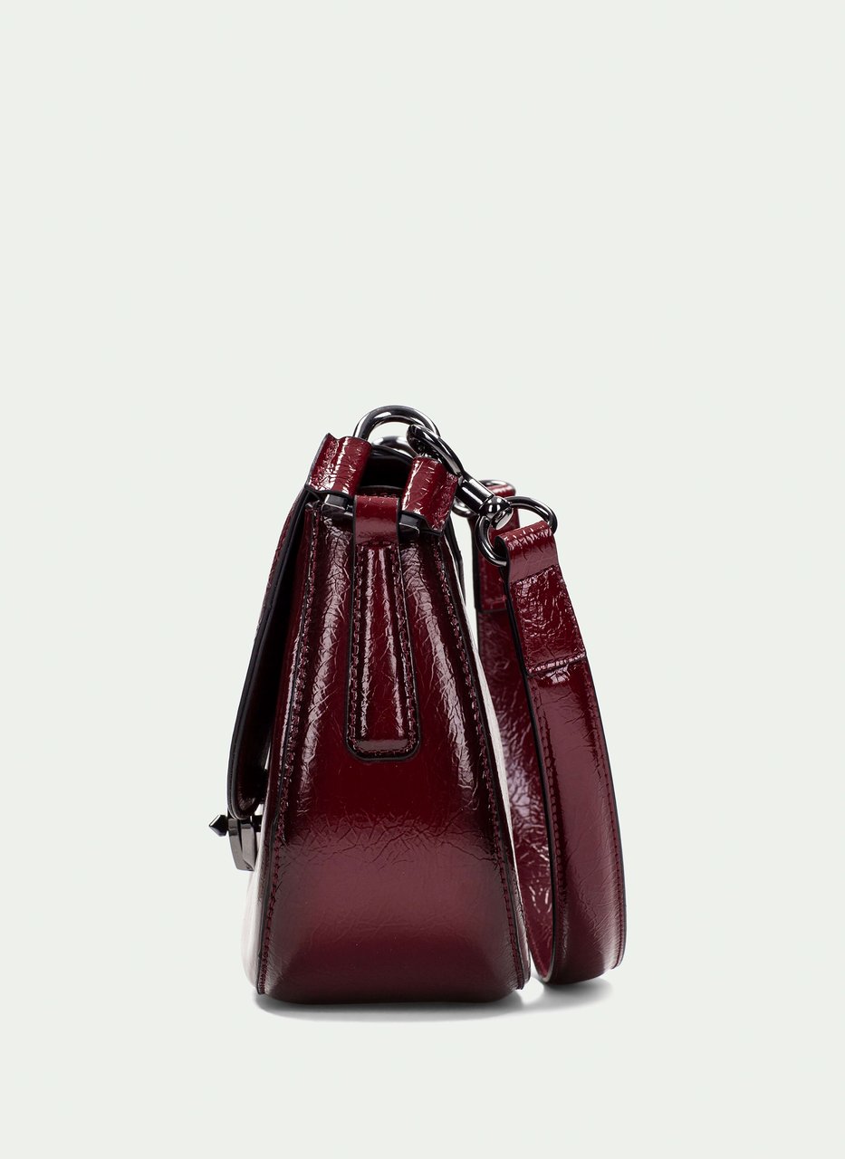 bolsa de ombro  vinho