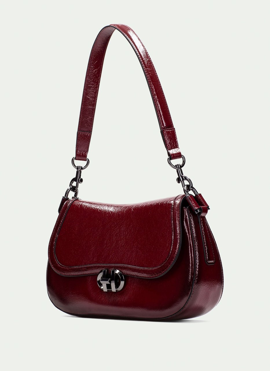 bolsa de ombro  vinho