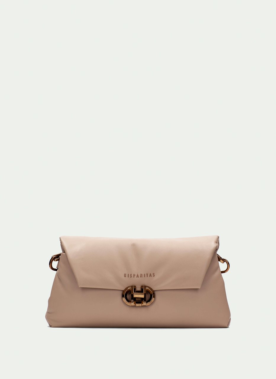 clutch  taupe