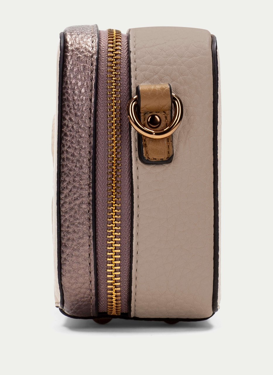 schulter tasche  creme-taupe