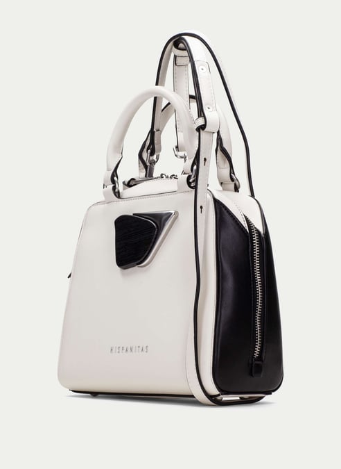 taschen handtaschen  weiß-schwarz - hispanitas