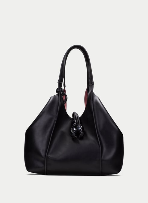 bolsos shopper bag  negro - hispanitas