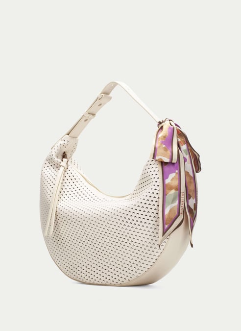 bolsos hobo  crema - hispanitas