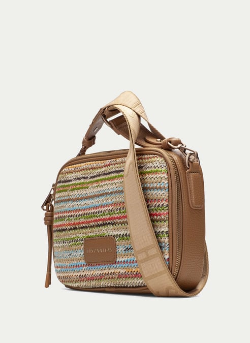 handbags shoulder multi-tan - hispanitas