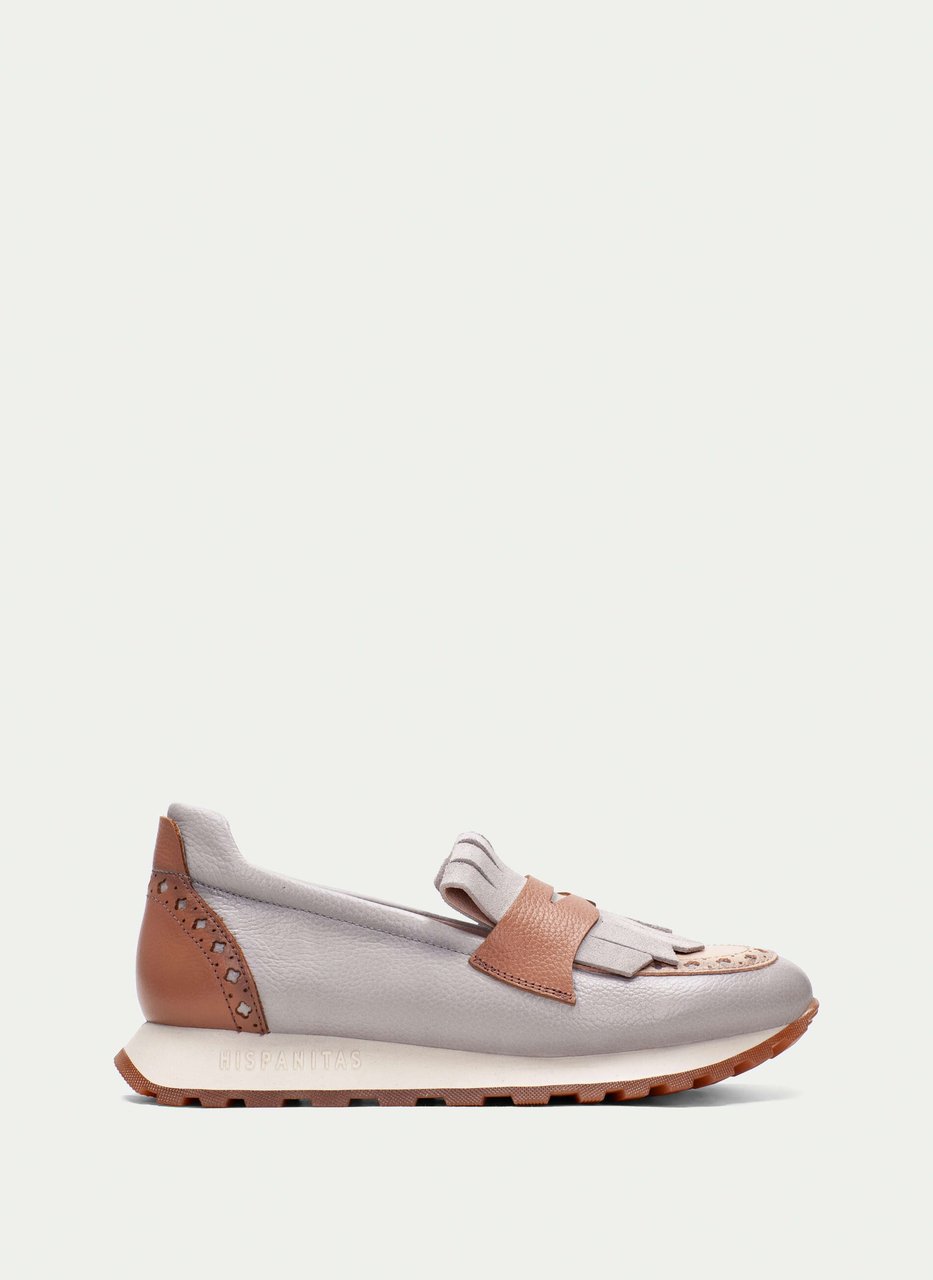 mocassin sport loira gris-sable