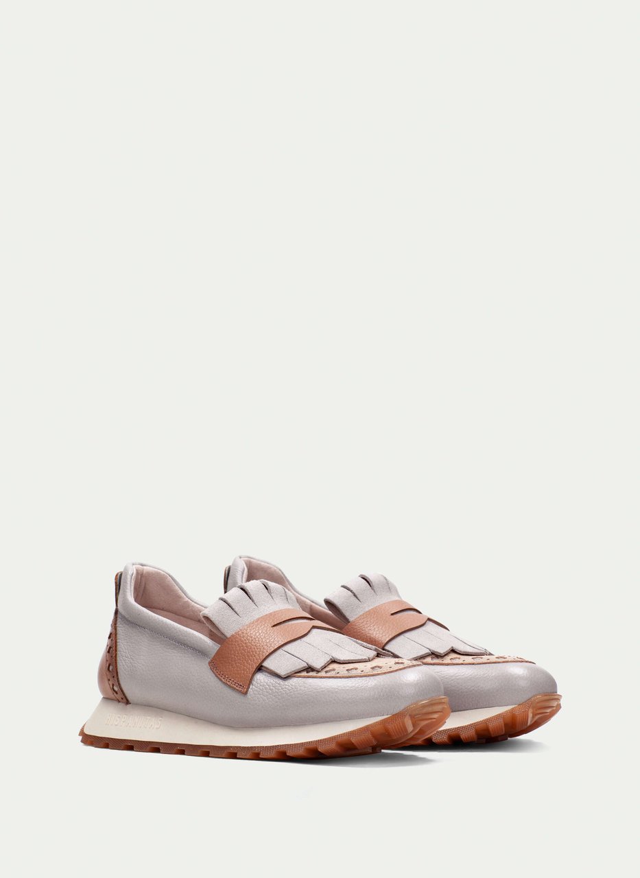 mocassin sport loira gris-sable