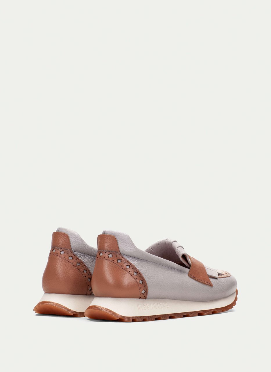 mocassin sport loira gris-sable