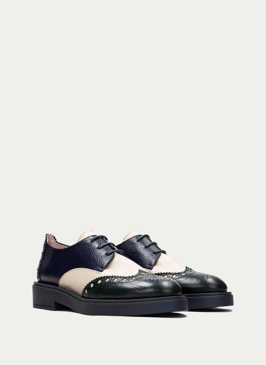 derby brooklyn vert-milk-bleu