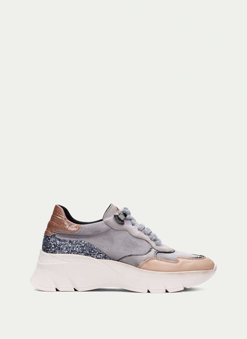 outlet deportivo helsinki gris-tierra-glitter - hispanitas