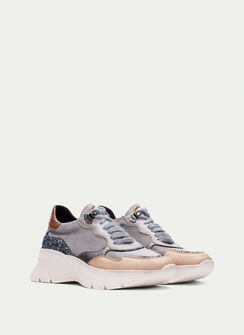 outlet deportivo helsinki gris-tierra-glitter - hispanitas