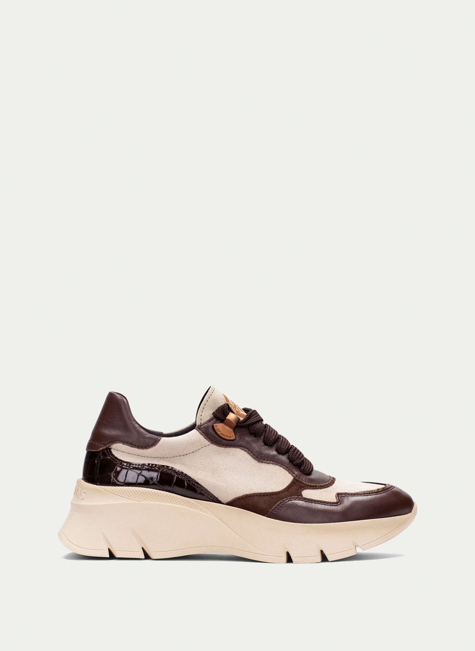 sneaker helsinki braun-milk