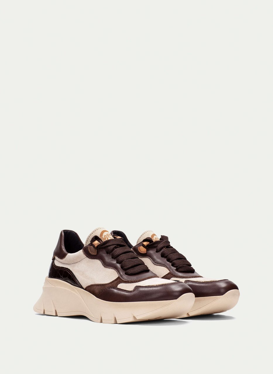 sneaker helsinki braun-milk