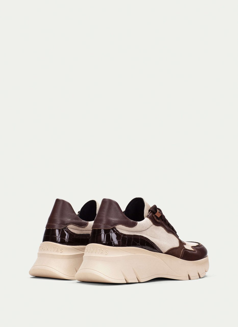 sneaker helsinki braun-milk